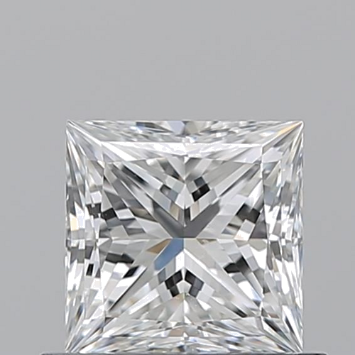 0.7 carat F-VS2 Natūralus Princess Deimantas (1)