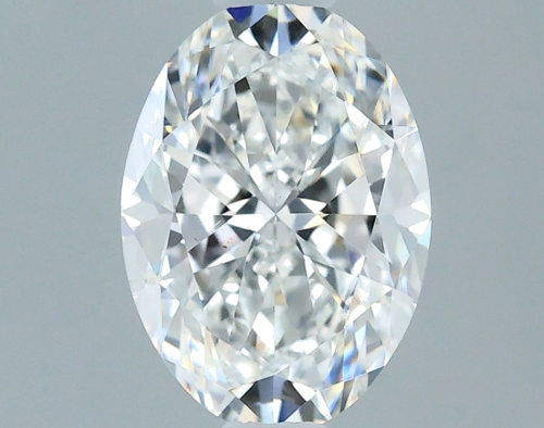 0.7 carat F-VS1 Natūralus Oval Deimantas (1)