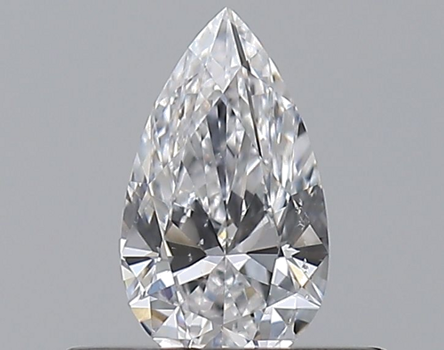 0.3 carat D-SI2 Natūralus Pear Deimantas (1)