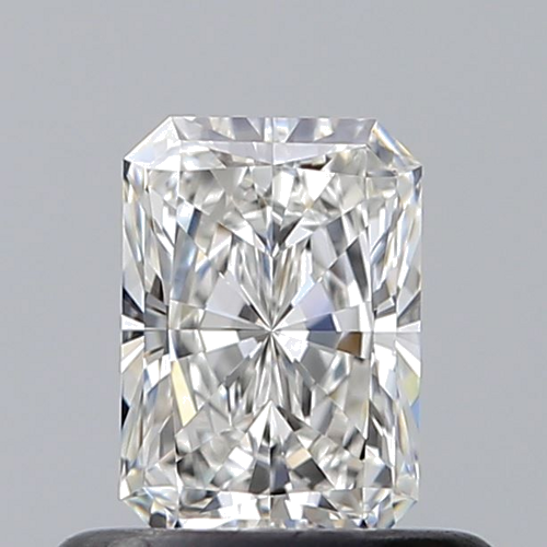 0.5 carat F-VVS1 Natūralus Radiant Deimantas (1)