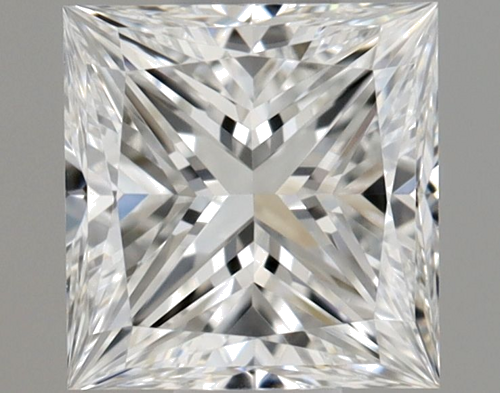 0.52 carat E-VVS1 Natūralus Princess Deimantas (1)