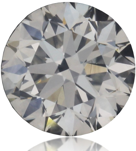 0.5 carat H-VS1 GD cut Natūralus Round Deimantas (1)