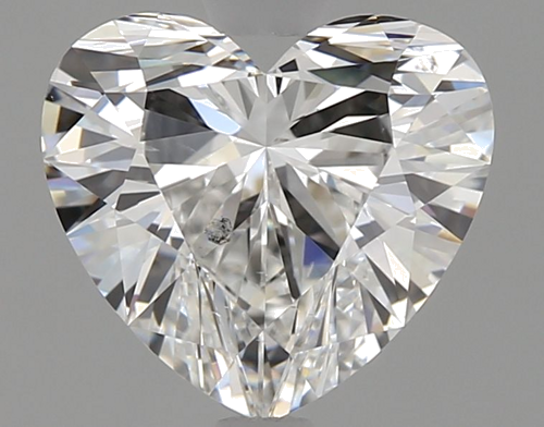 1.52 carat E-SI1 Natūralus Heart Deimantas (1)