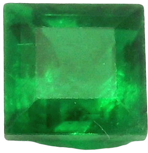 0.4 carat GREEN Square Smaragdas (1)