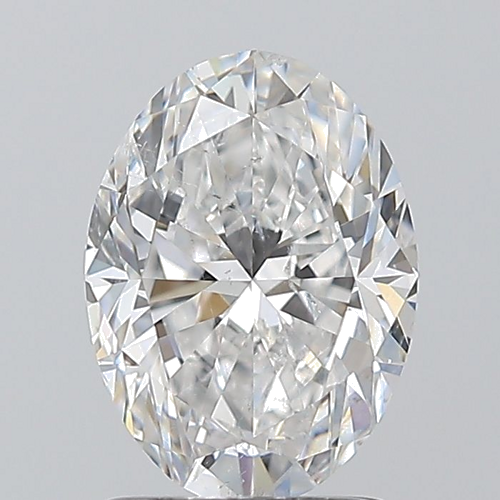 1.51 carat E-SI2 Natūralus Oval Deimantas (1)