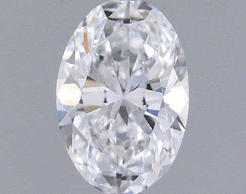 0.5 carat D-VS2 Natūralus Oval Deimantas (1)