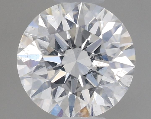 0.32 carat F-SI2 Excellent cut Natūralus Round Deimantas (1)