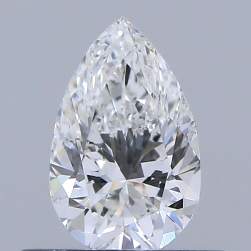 0.41 carat E-SI1 Natūralus Pear Deimantas (1)