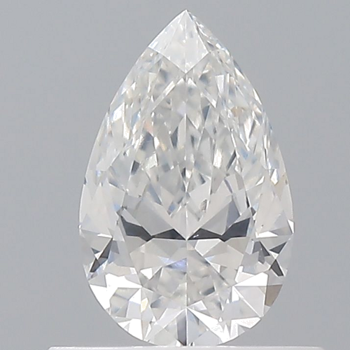 0.5 carat E-SI2 Natūralus Pear Deimantas (1)