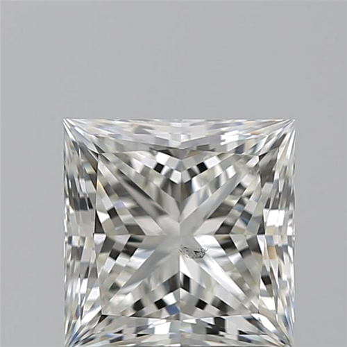 1.51 carat I-SI1 Natūralus Princess Deimantas (1)