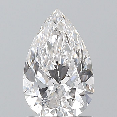 1.01 carat E-VVS1 Natūralus Pear Deimantas (1)