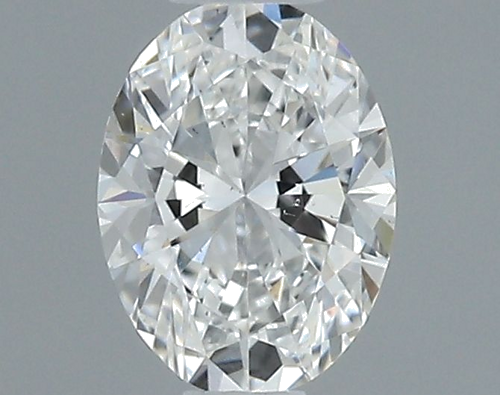 0.33 carat F-SI1 Natūralus Oval Deimantas (1)
