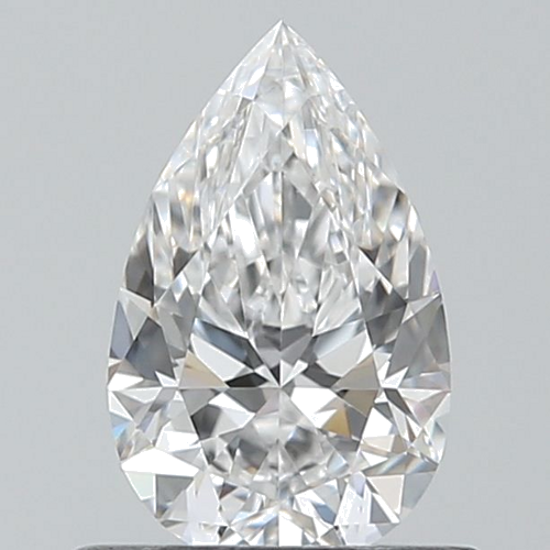 0.53 carat D-VS1 Natūralus Pear Deimantas (1)