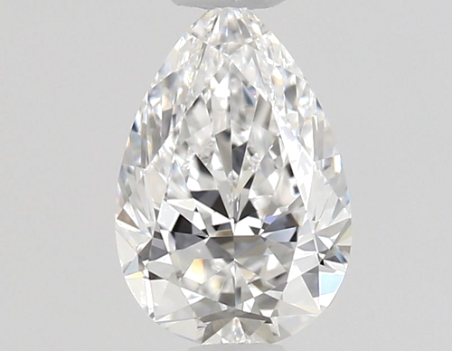 0.5 carat D-IF Natūralus Pear Deimantas (1)