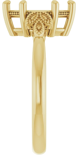 Sužadėtuvių Žiedas „Solitaire“ 14k yellow gold Marquise 10mm x 5mm (4)