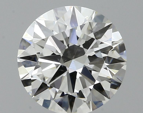 0.57 carat G-SI1 Excellent cut Natūralus Round Deimantas (1)