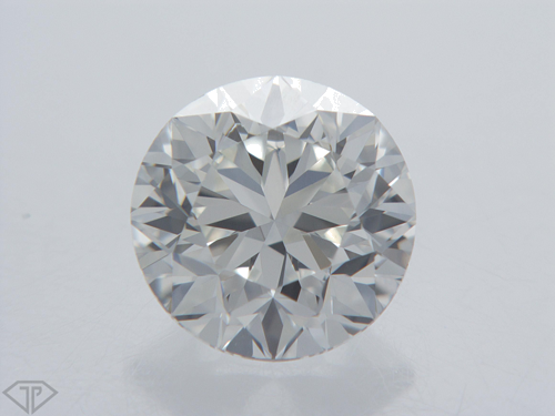 1.01 carat I-VVS2 Very Good cut Natūralus Round Deimantas (1)