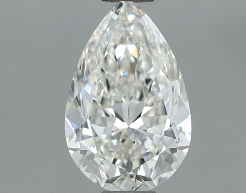 0.7 carat I-VVS1 Natūralus Pear Deimantas (1)