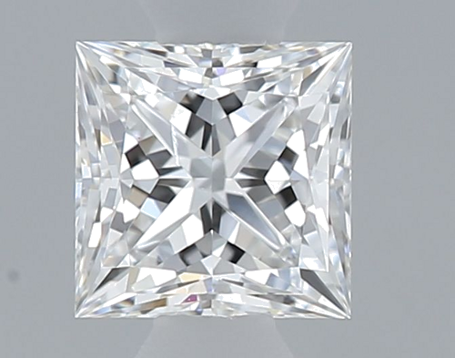 0.3 carat E-SI1 Natūralus Princess Deimantas (1)