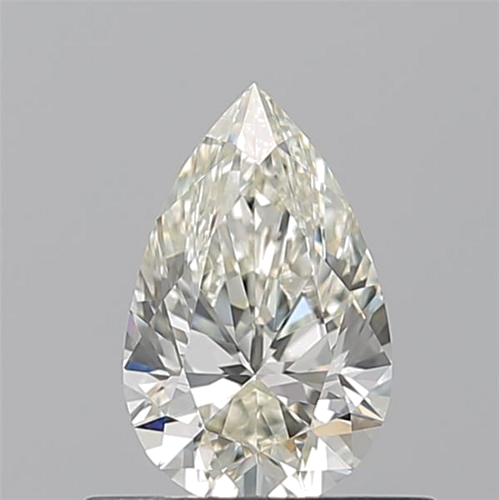 0.53 carat K-VS1 Natūralus Pear Deimantas (1)