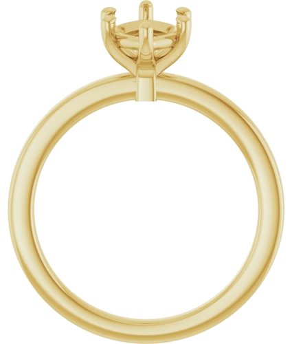 Sužadėtuvių Žiedas „Solitaire“ 14k yellow gold Marquise 12mm x 6mm (2)