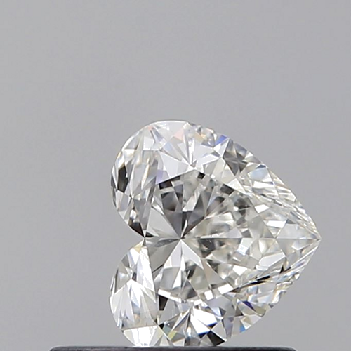 0.53 carat H-SI1 Natūralus Heart Deimantas (1)