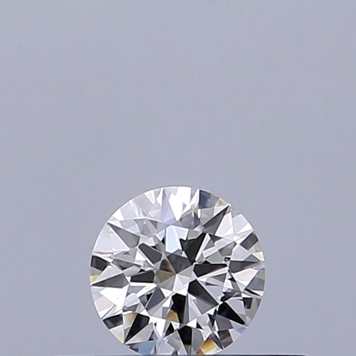 0.22 carat D-VVS1 Excellent cut Natūralus Round Deimantas (1)