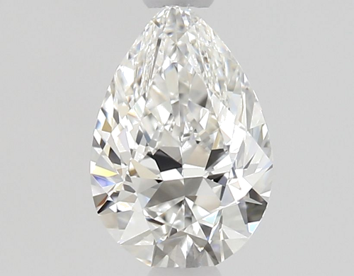 0.54 carat F-VVS1 Natūralus Pear Deimantas (1)
