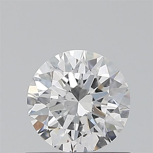 0.52 carat E-SI1 Excellent cut Natūralus Round Deimantas (1)