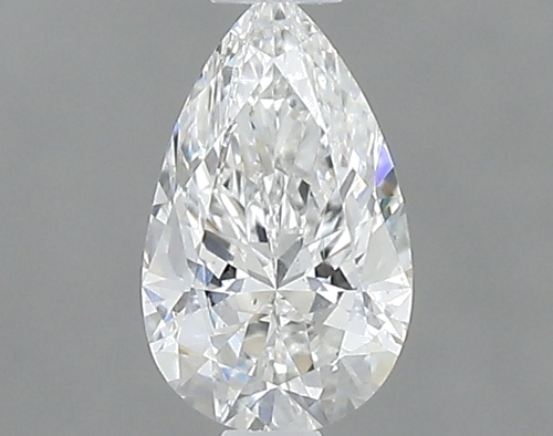 0.34 carat F-SI1 Natūralus Pear Deimantas (1)