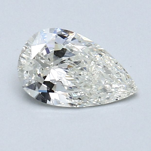 0.61 carat J-SI1 Natūralus Pear Deimantas (1)