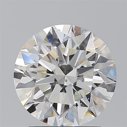 2.01 carat I-SI1 Excellent cut Natūralus Round Deimantas (1)