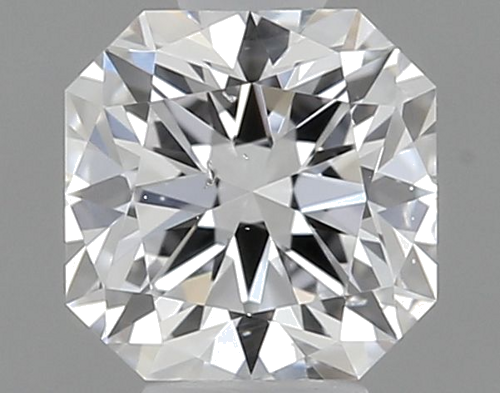 0.4 carat D-SI1 Natūralus Square Deimantas (1)