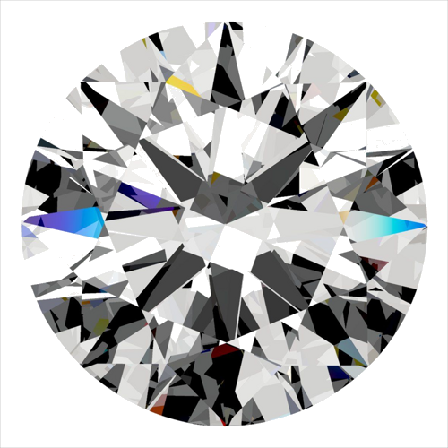 0.3 carat G-VVS2 Excellent cut Natūralus Round Deimantas (1)