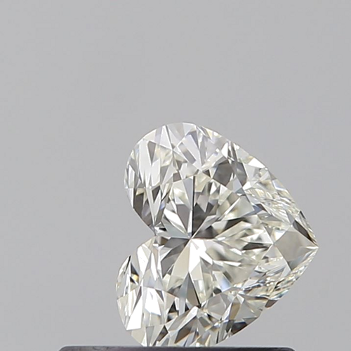 0.53 carat J-VVS1 Natūralus Heart Deimantas (1)