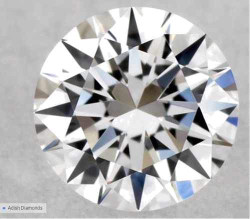 0.24 carat D-IF Excellent cut Natūralus Round Deimantas (1)