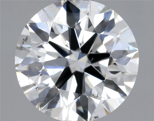 0.91 carat H-SI2 Excellent cut Natūralus Round Deimantas (1)
