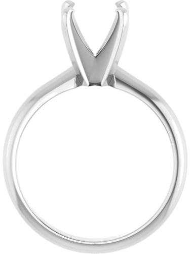 Sužadėtuvių Žiedas „Lightweight Solitaire“ 950 Platinos Square 6mm (2)