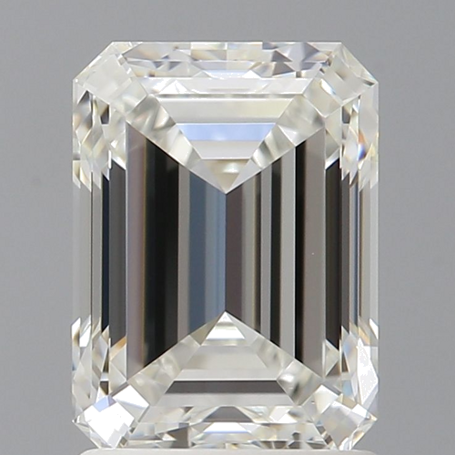 1.7 carat H-SI1 Natūralus Emerald Deimantas (1)