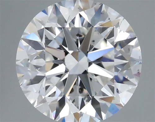 3.05 carat F-SI1 Very Good cut Natūralus Round Deimantas (1)