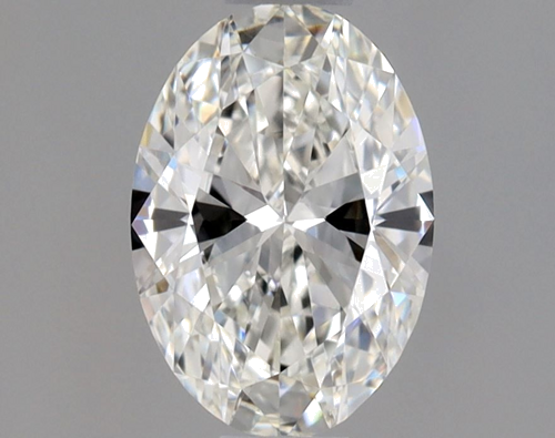 0.5 carat H-VS1 Natūralus Oval Deimantas (1)