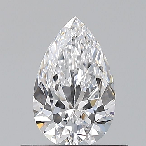 0.5 carat D-VS2 Natūralus Pear Deimantas (1)