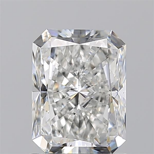 1.52 carat G-SI1 Natūralus Radiant Deimantas (1)