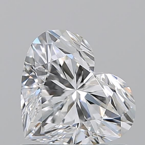 1.02 carat D-VVS2 Natūralus Heart Deimantas (1)