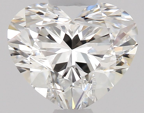 0.54 carat E-SI1 Natūralus Heart Deimantas (1)