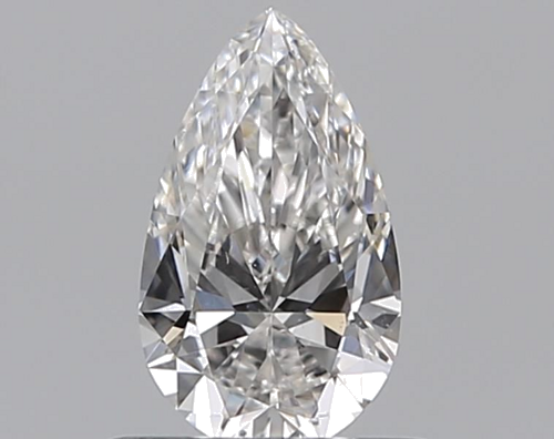 0.5 carat G-SI1 Natūralus Pear Deimantas (1)