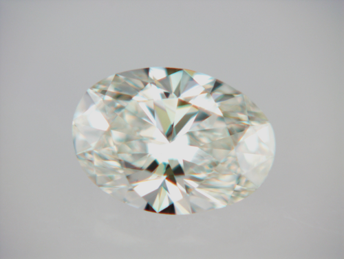 0.4 carat F-VVS1 Natūralus Oval Deimantas (1)