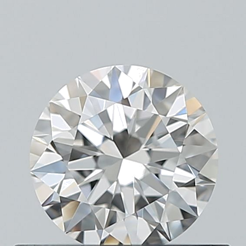 0.5 carat F-VVS1 Excellent cut Natūralus Round Deimantas (1)