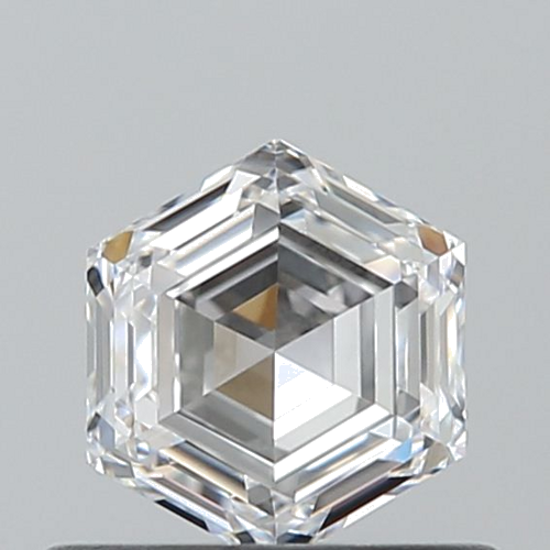 0.5 carat D-VVS2 Natūralus Hexagonal Deimantas (1)