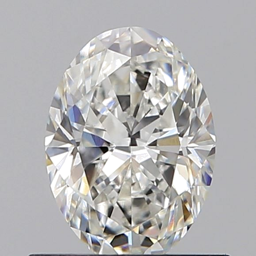 0.6 carat G-VS1 Natūralus Oval Deimantas (1)